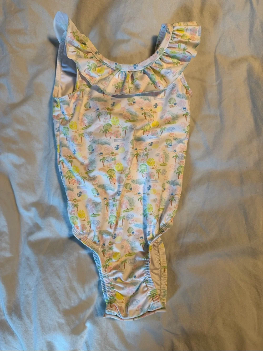 Proper Peony Girls Ocean Club One Piece Swimsuit, 3T